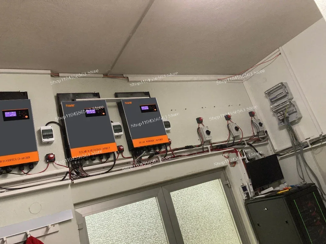 Hybrid Solar Inverter 5.5Kw Mppt 48V - Inwerter solarny hybrydowy 5,5 kW, 3-fazowy,