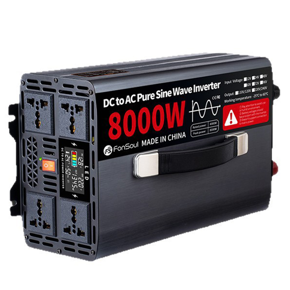 Pure Sine Wave Inverter 5000W 48V 220V - Przenośny inwerter sinusoidalny off-grid 5000W 6000W