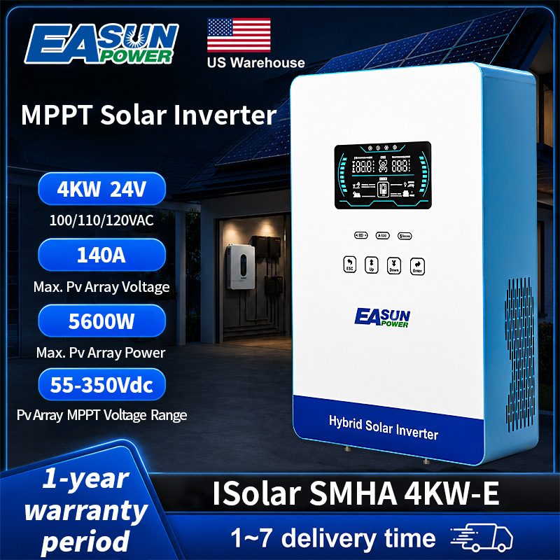 Grid Tie Inverter Limiter 2000W - EASUN POWER 4000W Inwerter Solarny 4KW