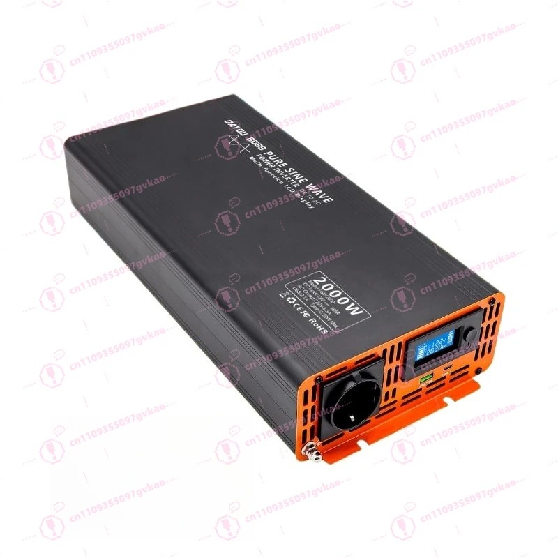 Power Inverter 12V 220V 4000W Continuous - Falownik solarny off-grid czystej sinusoidy, moc