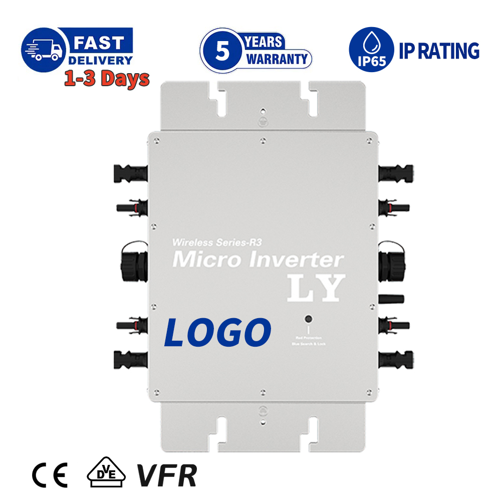 Micro Inverter 1400W Solar Grid Tie - Wodoodporny mikroinwerter sieci słonecznej Sterowanie WIFI