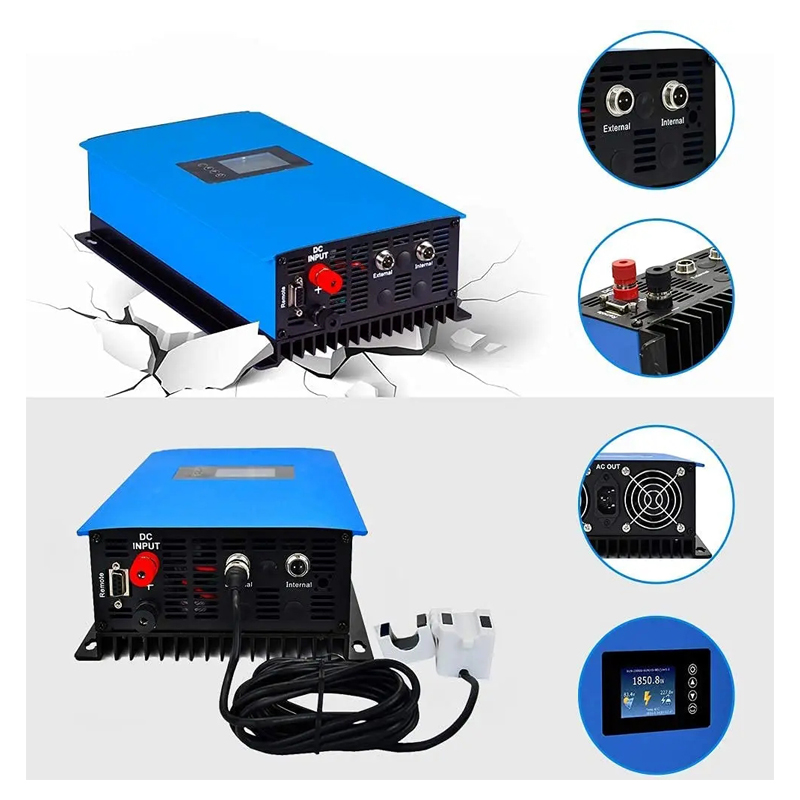 Grid Tie Inverter Limiter 2000W - Falownik sieciowy do turbin wiatrowych 1000W