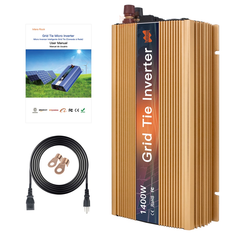 Micro Inverter 1400W Solar Grid Tie - 1400W 10.5 - 50VDC do AC90