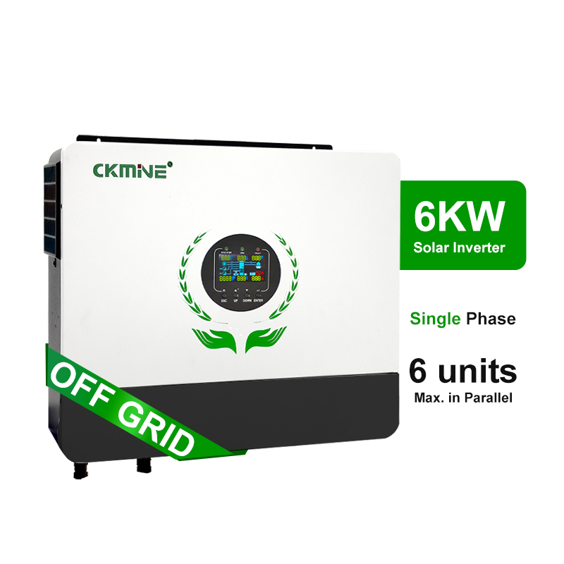 Off Grid Solar Inverter 48V 6000W - Wysokiej jakości 6KW Hybrydowy Inwerter Solarny