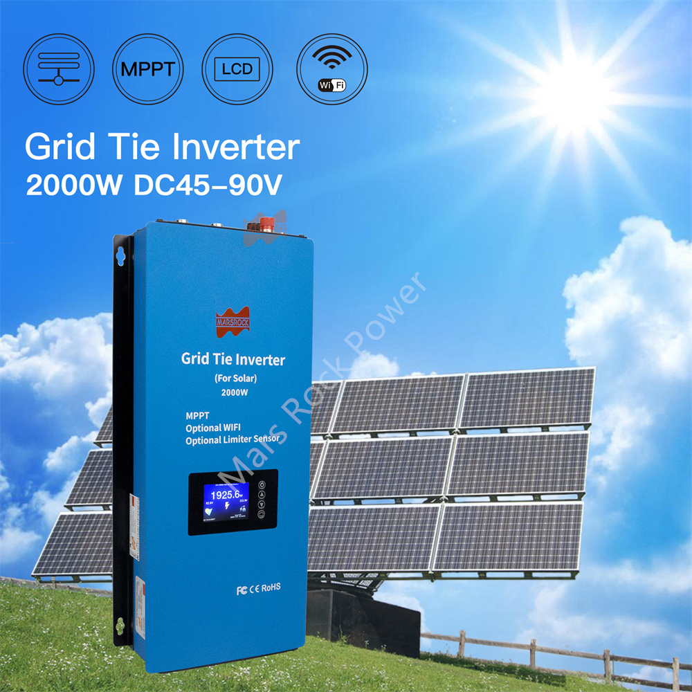 Grid Tie Inverter Limiter 2000W - Falownik solarny 2000W do podłączenia do