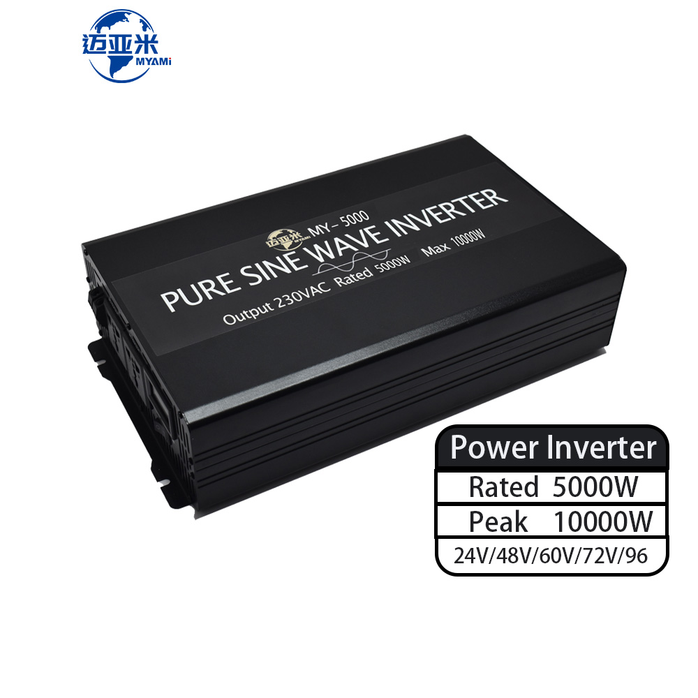 Pure Sine Wave Inverter 5000W 48V 220V - MYAMi nowy czysty falownik sinusoidalny 24V