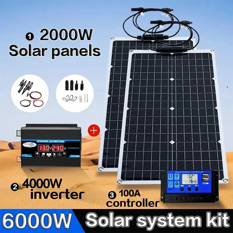 Zestaw solarny typu wszystko w – Grid Tie Inverter Limiter 2000W recenzja i cena