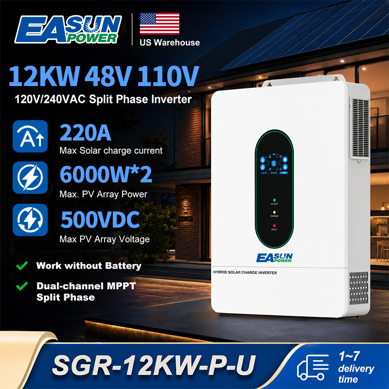 EASUN POWER 12KW Inwerter Jedn – Grid Tie Inverter Limiter 2000W recenzja i cena