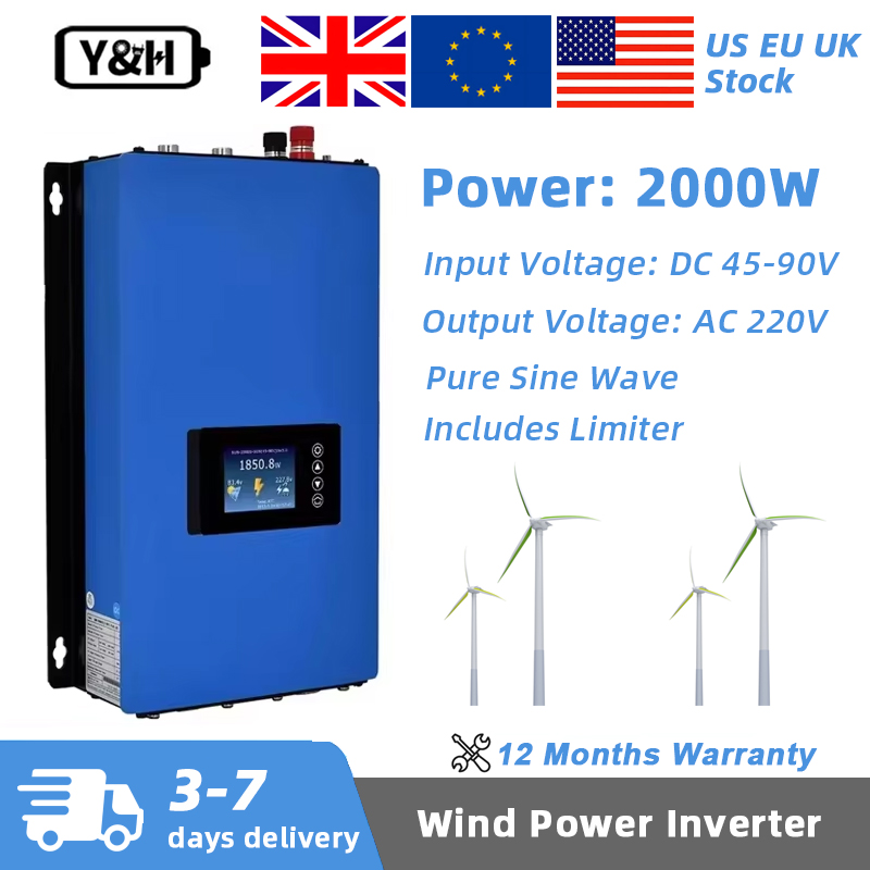 Y&H 2000W MPPT Inwerter Energe – Grid Tie Inverter Limiter 2000W recenzja i cena