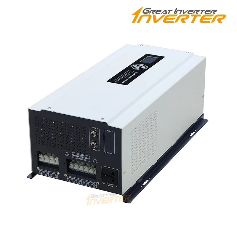 Hybrydowy falownik solarny 5KW – Toroidal Transformer Inverter 5000W recenzja i cena