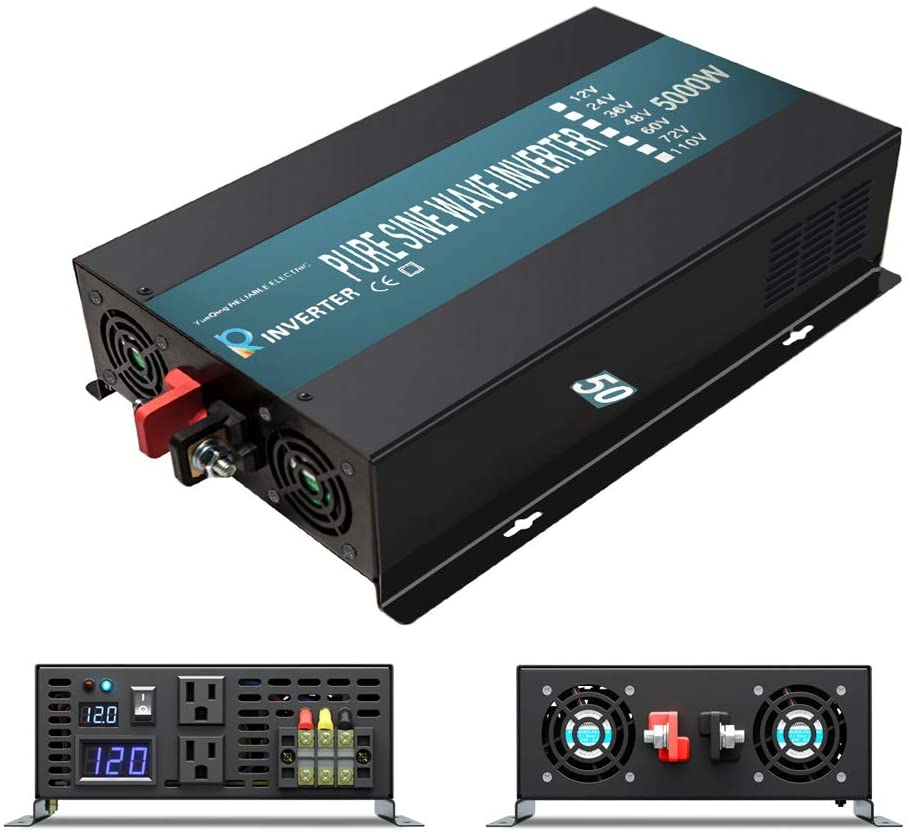 Czysta fala sinusoidalna inwer – Pure Sine Wave Inverter 5000W 48V 220V recenzja i cena