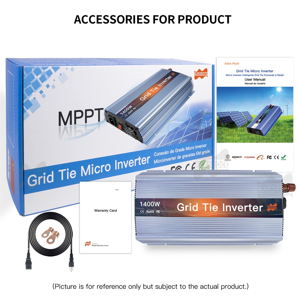 Mikroinwerter solarny sieciowy – Micro Inverter 1400W Solar Grid Tie recenzja i cena