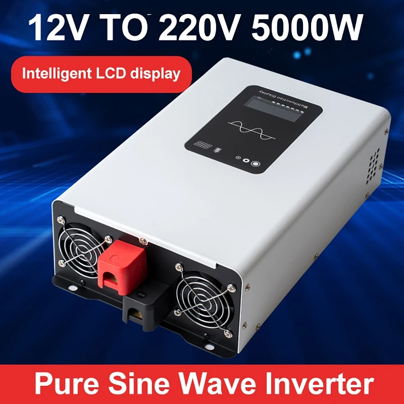 Falownik Inwerter Czysta Sinus – Pure Sine Wave Inverter 5000W 48V 220V recenzja i cena