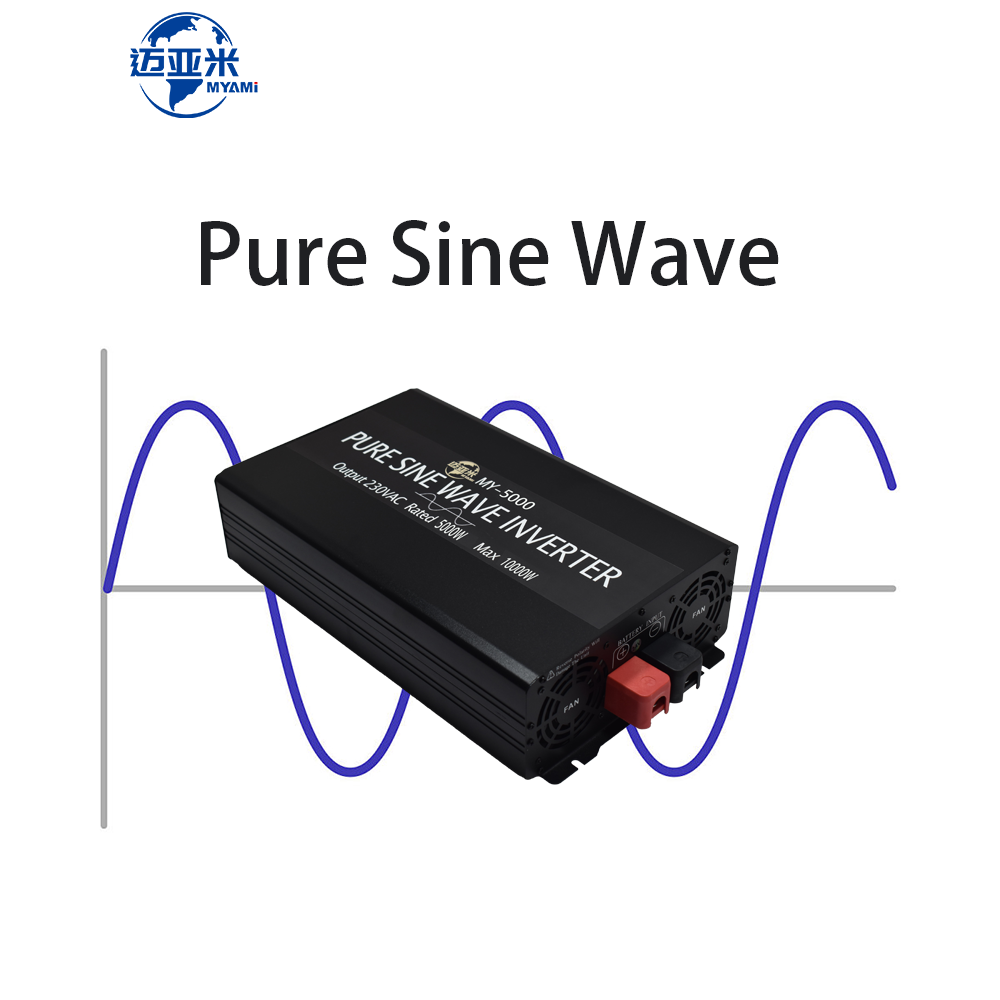MYAMi nowy czysty falownik sin – Pure Sine Wave Inverter 5000W 48V 220V recenzja i cena