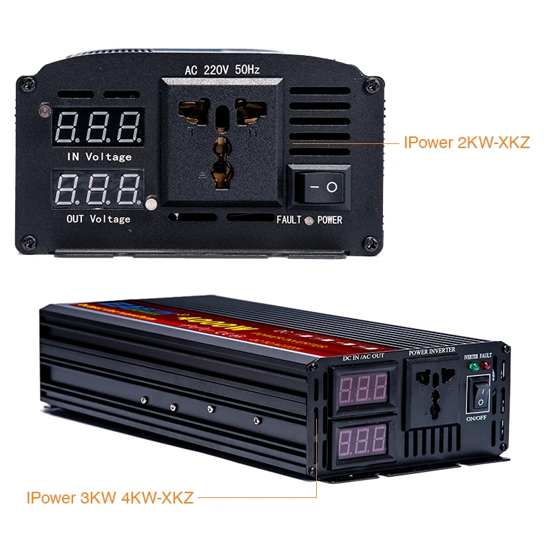 CHKJ Easun 12V 24V 48V DC na A – Pure Sine Wave Inverter 5000W 48V 220V recenzja i cena