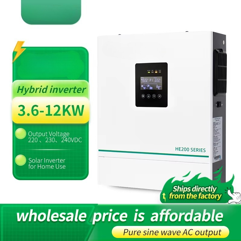 Falownik solarny hybrydowy 3.6 – Hybrid Solar Inverter 5.5Kw Mppt 48V recenzja i cena