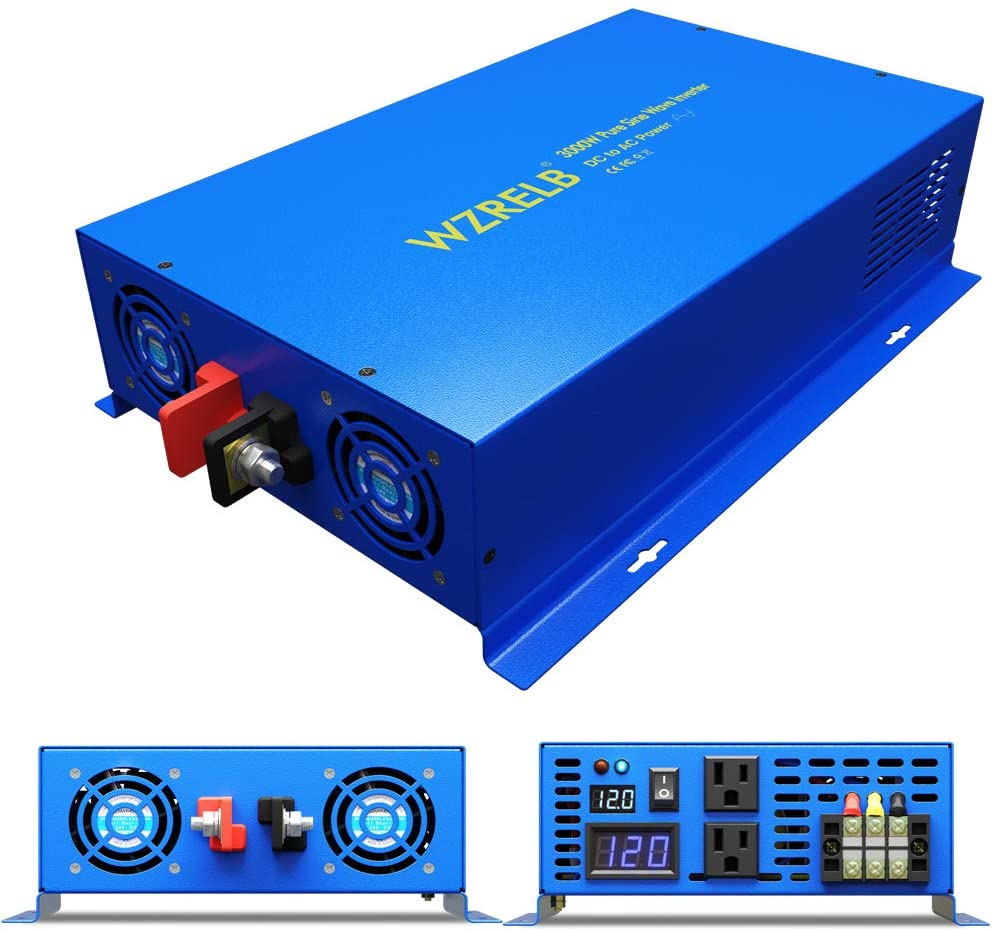 Inwerter sinusoidalny 3000W 24 – Inverter Pure Sine Wave 60Hz 120V 3000W recenzja i cena