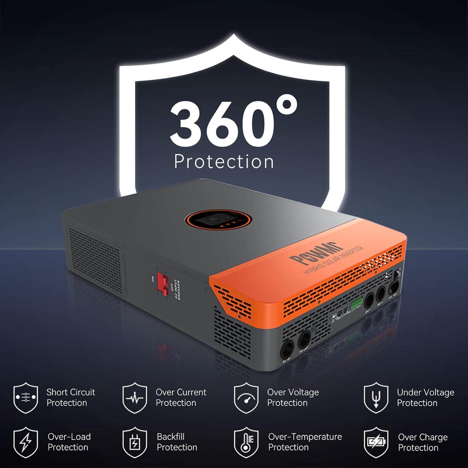PowMr 10KW Falownik dzielony 4 – Split Phase Inverter 10Kw 110V 220V recenzja i cena